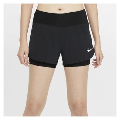 Pantaloncini Nike Eclipse 2-in-1 nero donna