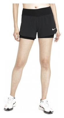 Pantalón corto Nike Eclipse 2 en 1 negro mujer