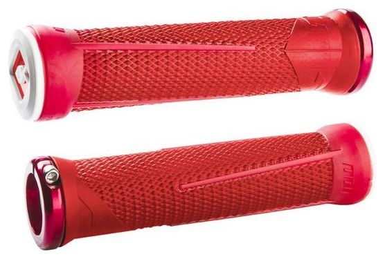 Puños ODI Lock-On AG-1 Rojo