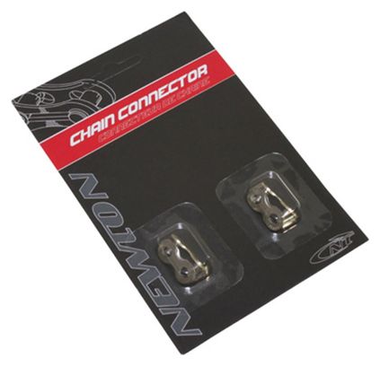 CONNETTORE CATENA BICICLETTA 7-8V. NEWTON SHIMANO-SRAM COMPATIBILE (ATTACCO RAPIDO) (BLISTER DI 2 PEZZI)