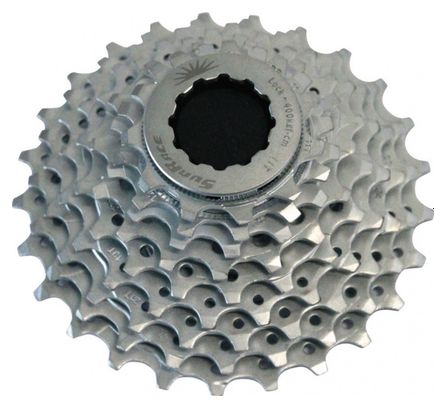 Cassette  9v. Sunrace 12-25 r91 pour Shimano route nickel