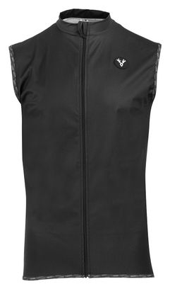 LeBram Allos Sleeveless Jacket Black Fitted