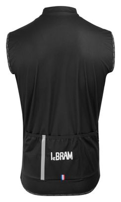 LeBram Allos Sleeveless Jacket Black Fitted