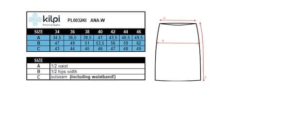 Jupe randonnée femme Kilpi ANA-W
