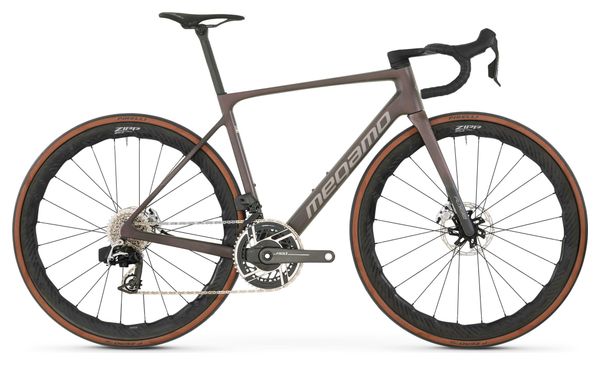 Bicicletta da strada Megamo Raise 00 Sram Red AXS 12V 700 mm Marrone 2026