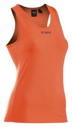 Camiseta de tirantes para mujer Northwave Essence Naranja