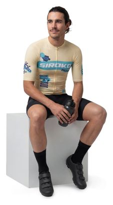 Maillot vélo mesh manches courtes homme Cyclisme M8 NRC Yellow Jaune