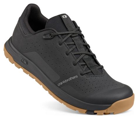 Crankbrothers Stamp Trail Lace Flat Pedal Shoes Schwarz/Gum