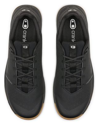 Crankbrothers Stamp Trail Lace Flat Pedal Shoes Schwarz/Gum