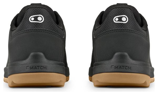 Crankbrothers Stamp Trail Lace Flat Pedal Shoes Schwarz/Gum