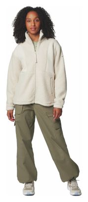 Columbia Women's Fleece Jacket Sherpa Panorama II Beige