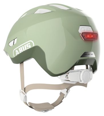 Casque Enfant Abus Smiley 3.0 Flace Led Vert Enfant