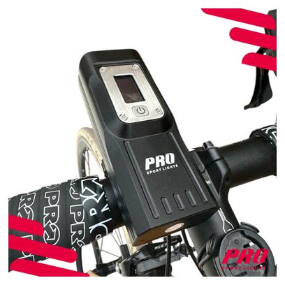 Phare avant pour vélo 2000 Lumen USB Rechargeable