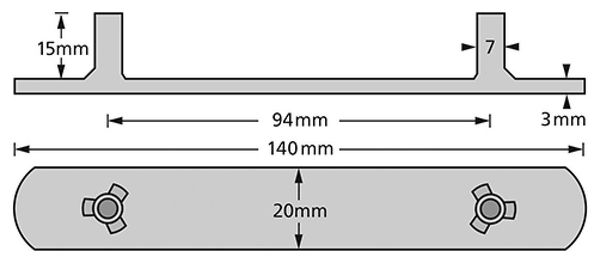 Mounting kit for GTA Klickfix System