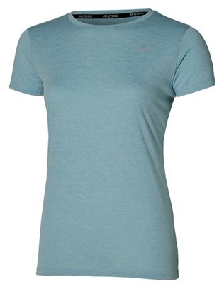 Mizuno Impulse Core Blue Women's short sleeve jersey