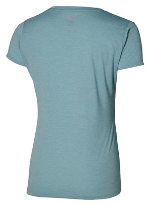 Mizuno Impulse Core Blue Women's short sleeve jersey