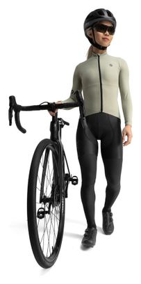 Maillot vélo thermique manches longues femme Cyclisme M7 Erbe Vert