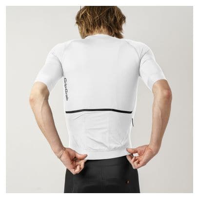 Maillot manches courtes GripGrab PACR Blanc Homme