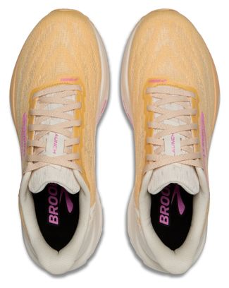 Zapatillas Running Brooks Launch 11 Naranja/Rosa, Mujer