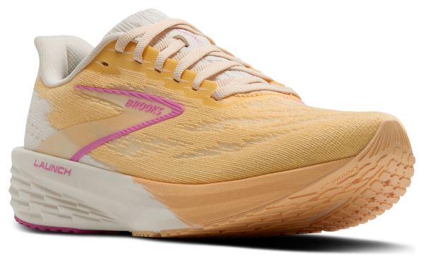 Zapatillas Running Brooks Launch 11 Naranja/Rosa, Mujer