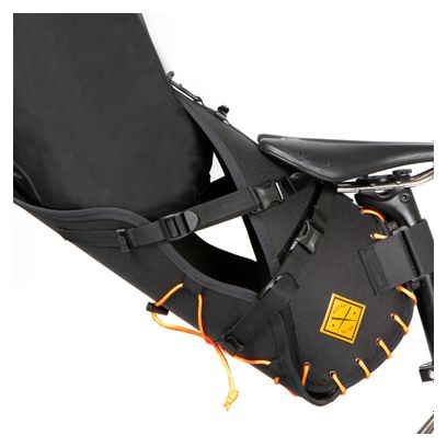Restrap Saddle Bag 18L Black Orange