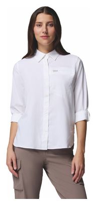 Camisa Columbia Silver Ridge Utility II Blanca Mujer