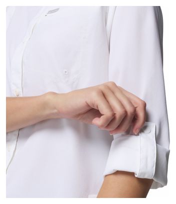 Camisa Columbia Silver Ridge Utility II Blanca Mujer
