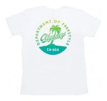 T-Shirt Manches Courtes Odyssey Coast Blanc