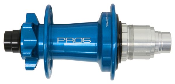 Bujes traseros Hope Pro 5 de 32 agujeros | Boost 12x148 mm | 6 agujeros | Azul