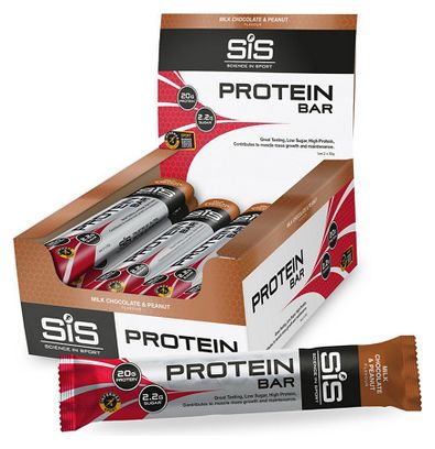 SIS Milk Chocolate &amp; Peanut Protein Bar 64g