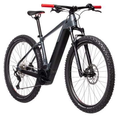 VTT Electrique Semi Rigide Cube Reaction Hybrid Race 625 Shimano Deore XT 12V 625 Wh 29 Gris 2021 Alltricks