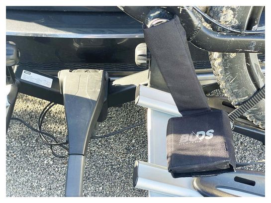 Kit Protezione Bici Buds-Sports - Copri Forca, Disco, Tubo E Pedali Per Trasporto Su Portabici Auto