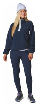 Forro polar Columbia Helvetia II para mujer Half Snap Azul