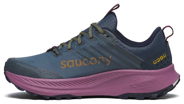 Saucony Ride TR2 GTX Bleu Violet Femme 