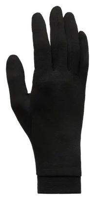 Gants Longs Femme Cairn Silk Noir