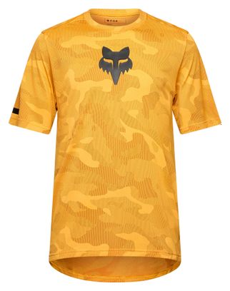 Fox Ranger TruDri Jersey Met Korte Mouwen Geel