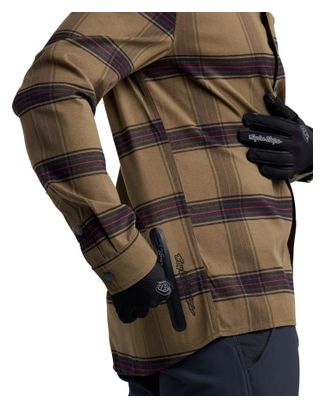 Technisches Hemd Troy Lee Designs Grind Marron