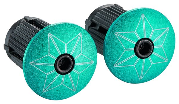 Ruban de Cintre Supacaz Super Sticky Kush Star Fade Celeste avec Bouchons
