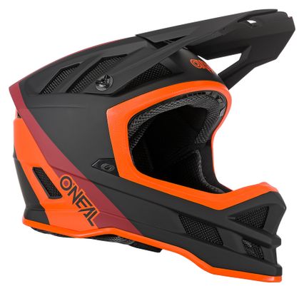 Volgelaats Helm O'Neal BLADE Hyperlite CHARGER V.22 Rood / Oranje