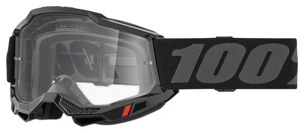 Maschera 100% Accuri 2 Nero/Lenti trasparenti