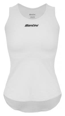 Santini Lieve White Sleeveless Underwear