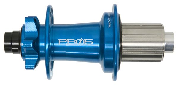 Bujes traseros Hope Pro 5 e-Bike de 32 agujeros | Boost 12x148 mm | 6 agujeros | Azul