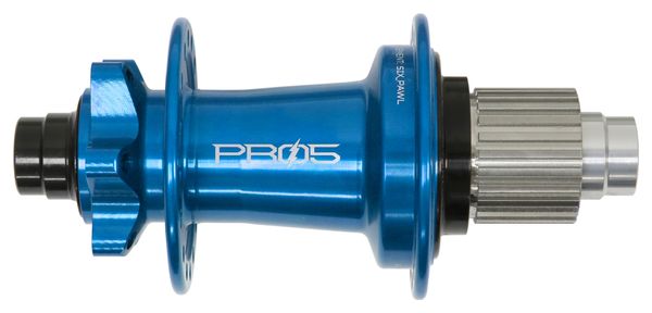 Bujes traseros Hope Pro 5 e-Bike de 32 agujeros | Boost 12x148 mm | 6 agujeros | Azul