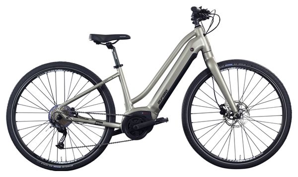 Vélo de Ville Electrique OGP Bike Fitness 350 28'' Shimano Altus 9S 500Wh Gris