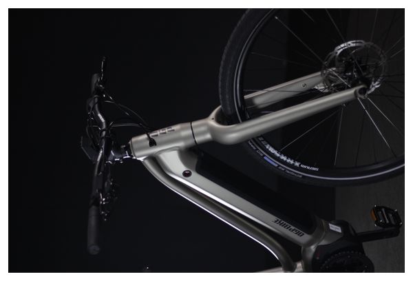 Vélo de Ville Électrique OGP Bike Fitness 350 28'' Shimano Altus 9S 500Wh Gris
