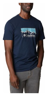 T-Shirt Columbia Csc Seasonal Logo Bleu