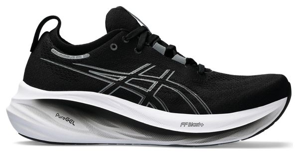 Asics Gel Nimbus 26 Laufschuhe Schwarz Weiß