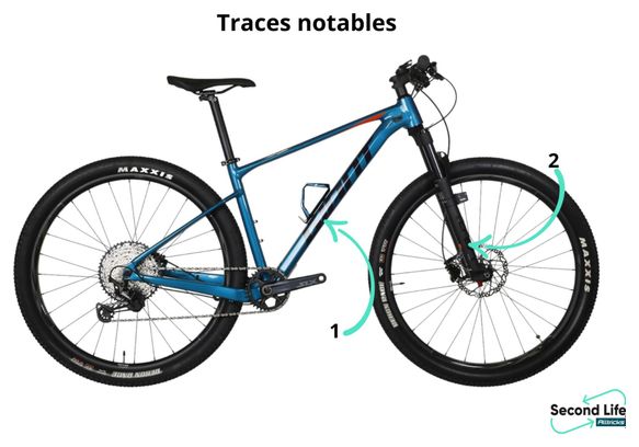 Produit Reconditionné - VTT Semi-Rigide Giant XTC SLR 29' Shimano Deore XT 12V Bleu 2022