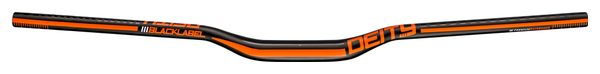 Cintre Deity Blacklabel 31 8 Aluminium 800mm Noir Orange