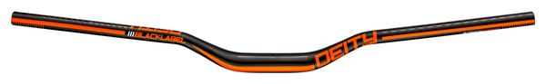 Cintre Deity Blacklabel 31 8 Aluminium 800mm Noir Orange
